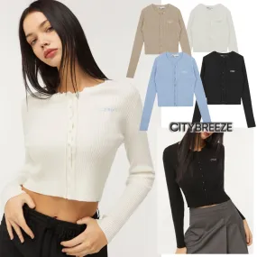 citybreeze  |Casual Style Street Style Long Sleeves Plain Elegant Style