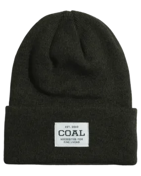 Coal The Uniform Beanie - Olive Black Marl - 2023