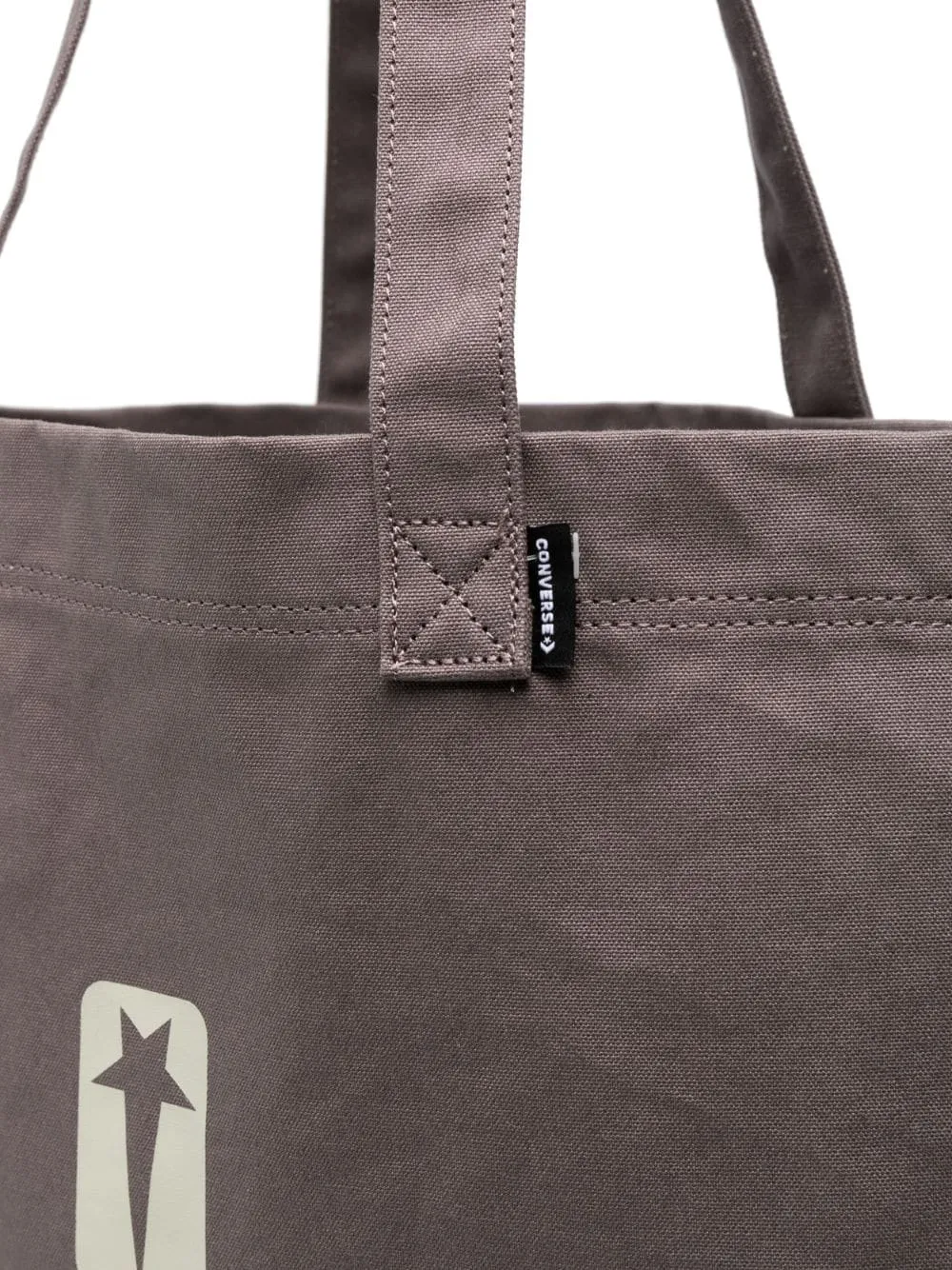 Converse X Drkshwd    Converse X Drkshwd Logo Cotton Tote Bag