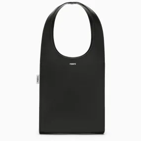 Coperni    Coperni Micro Swipe Tote Bag Black Leather