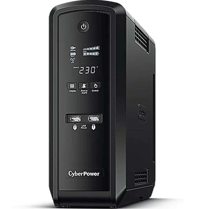 CyberPower PFC Sinewave CP1300EPFCLCD Tower UPS 1300VA Uninterruptible Power Supply