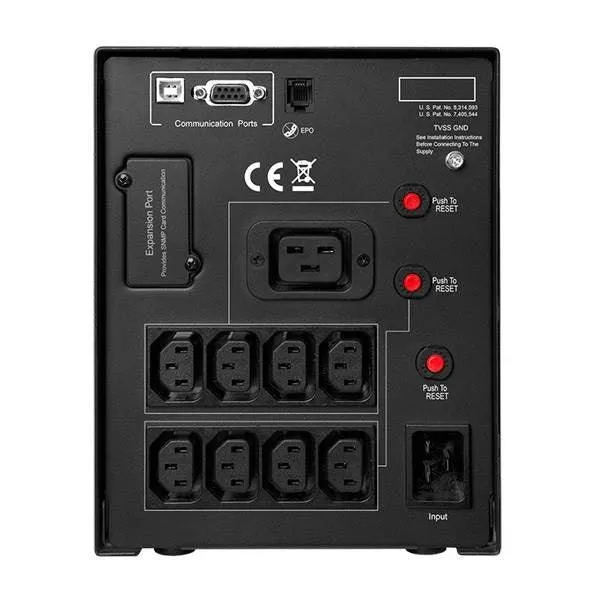 CyberPower PR2200ELCDSL Pro Tower Smart App UPS System 2200V/1980W Uninterruptible Power Supply