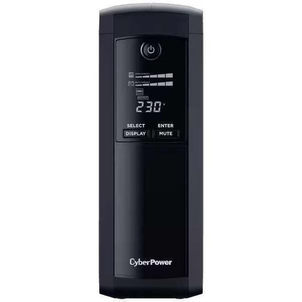 Cyberpower VP1600ELCD Value Pro 1600VA/960W UPS Uninterruptible Power Supply