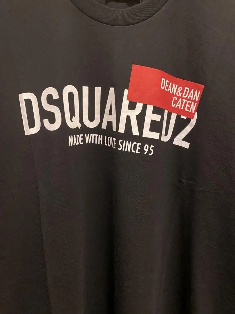 D SQUARED2  |Crew Neck Pullovers Unisex Street Style Plain Cotton