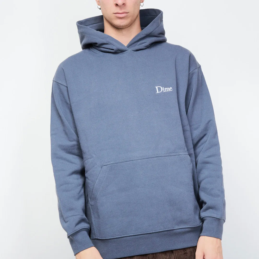 Dime - Classic Small Logo Hoodie (Midnight)