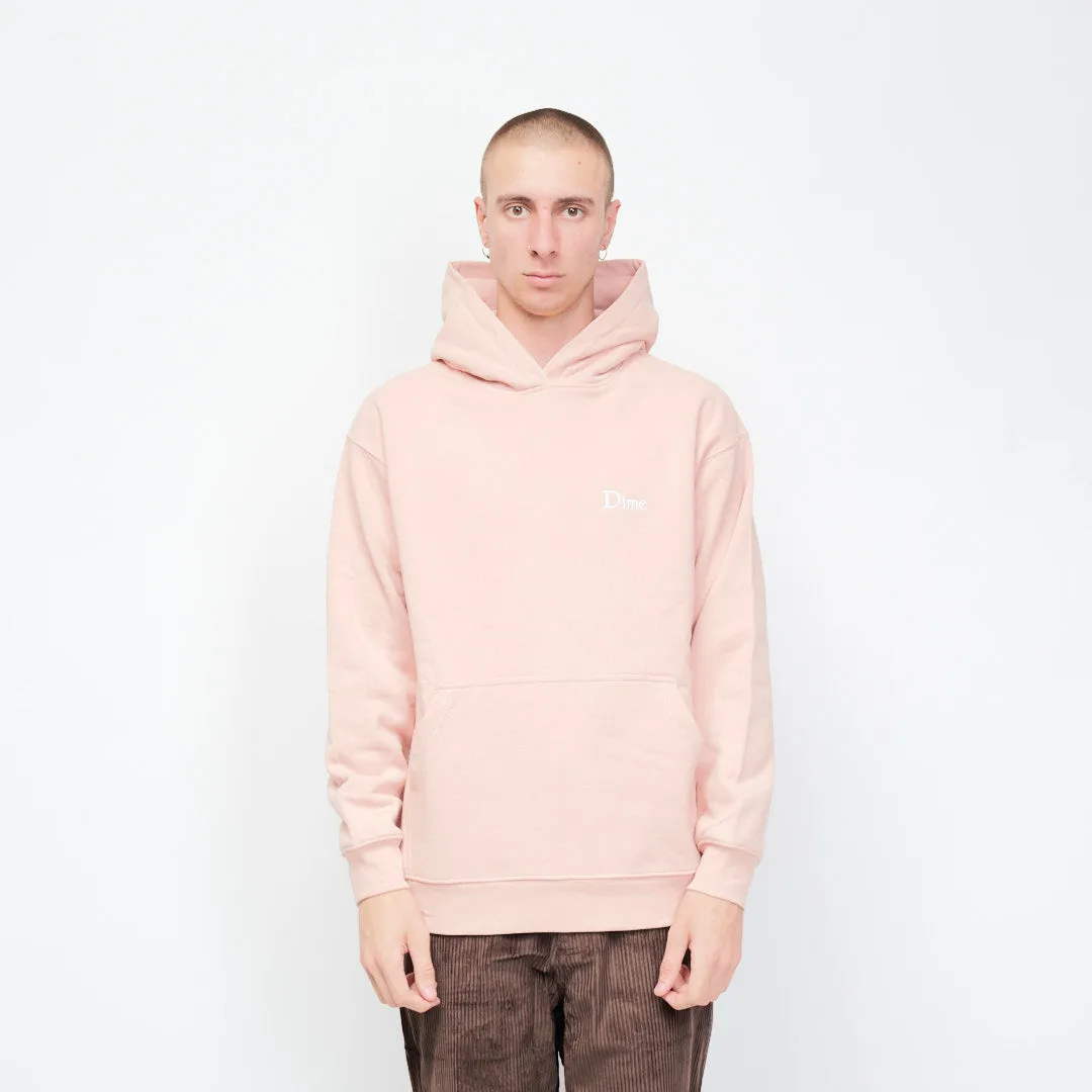 Dime - Classic Small Logo Hoodie (Old Pink)