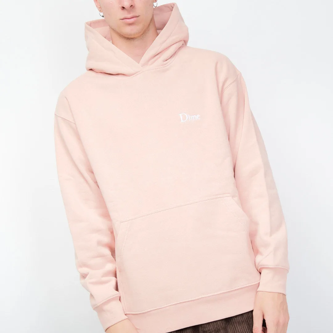 Dime - Classic Small Logo Hoodie (Old Pink)