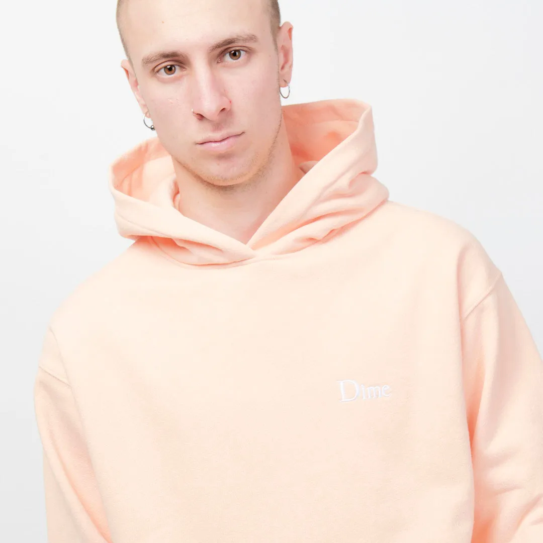 Dime Mtl - Dime Classic Small Logo Hoodie (Light Salmon)