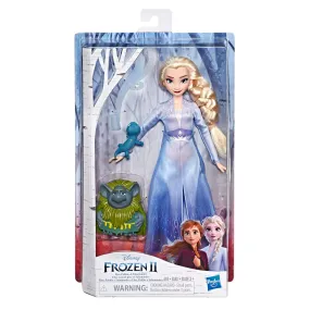 Disney Frozen 2 Elsa Pabbie Salamander Fashion Doll Travel Outfit NEW SEALED IN BOX