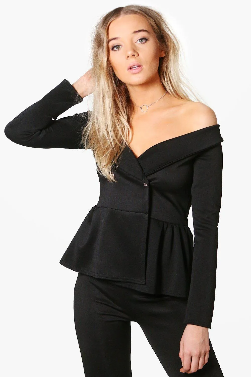 Eloise Off The Shoulder Blazer