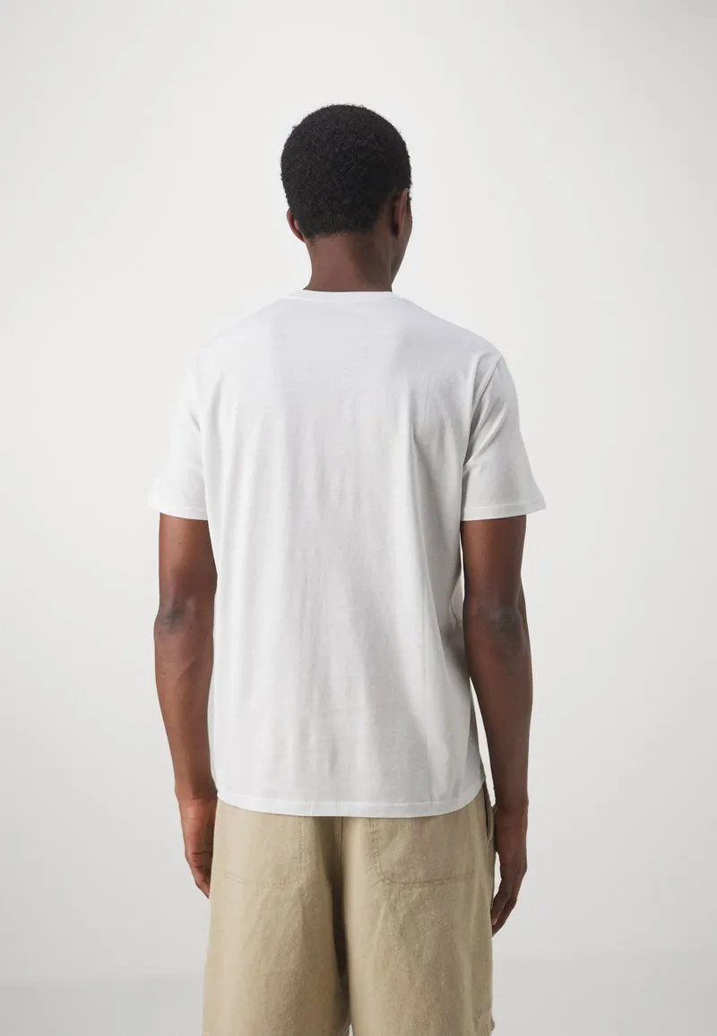 EMPORIO ARMANI  |Crew Neck Pullovers Street Style Plain Cotton Short Sleeves