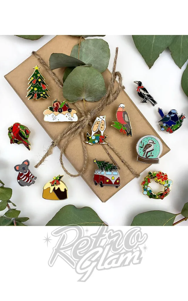 Erstwilder An Australian Christmas Enamel Pins