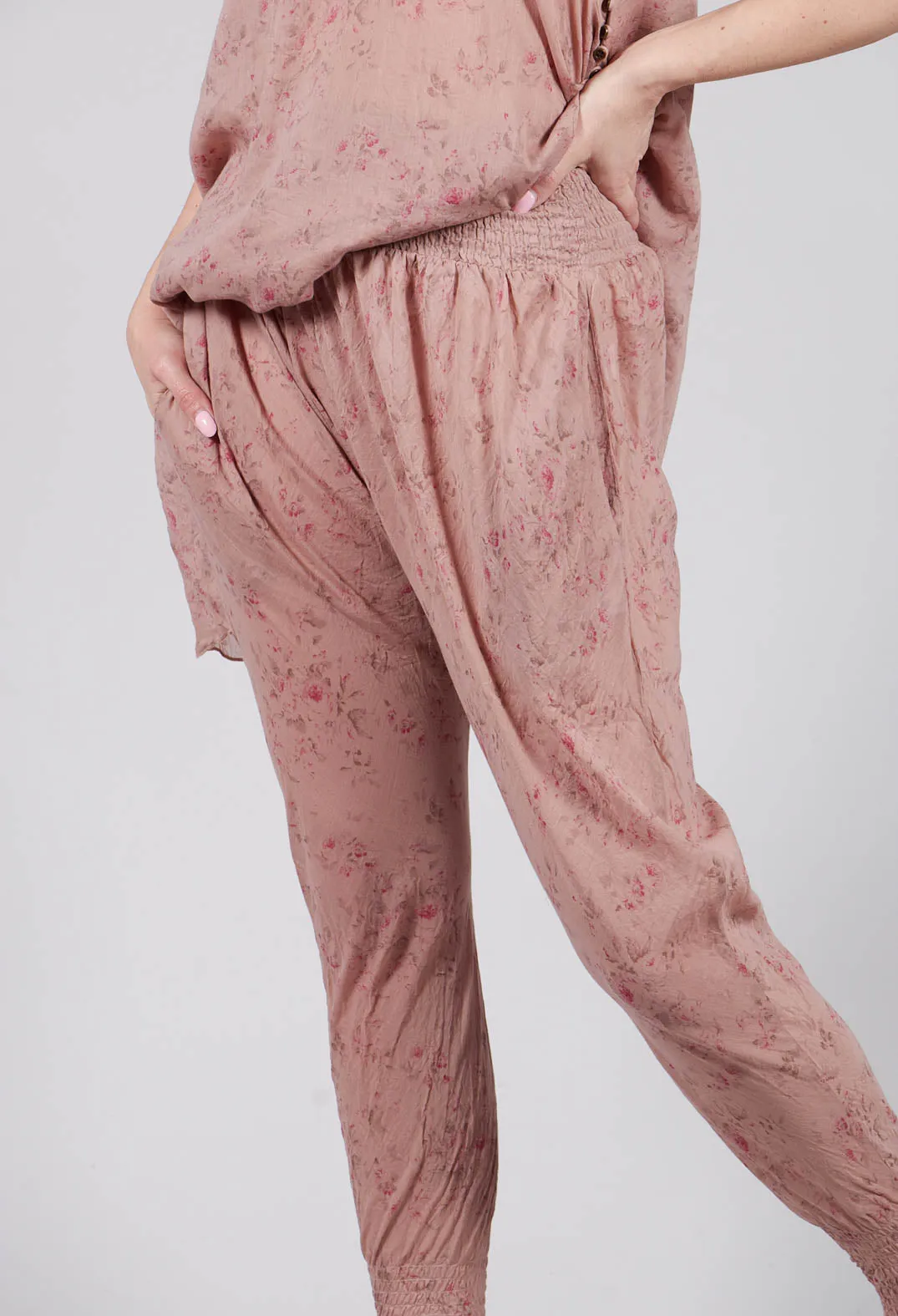 FanFan Trousers in Liberty Pink Print