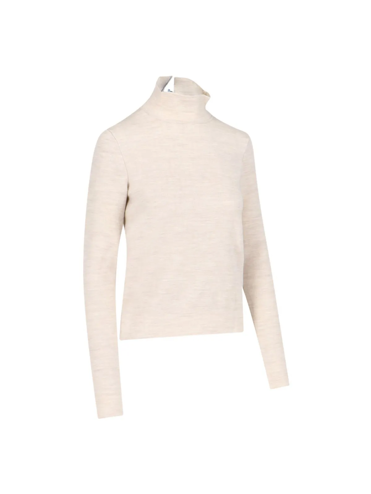 FENDI  |Crew Neck Casual Style Wool Silk Blended Fabrics