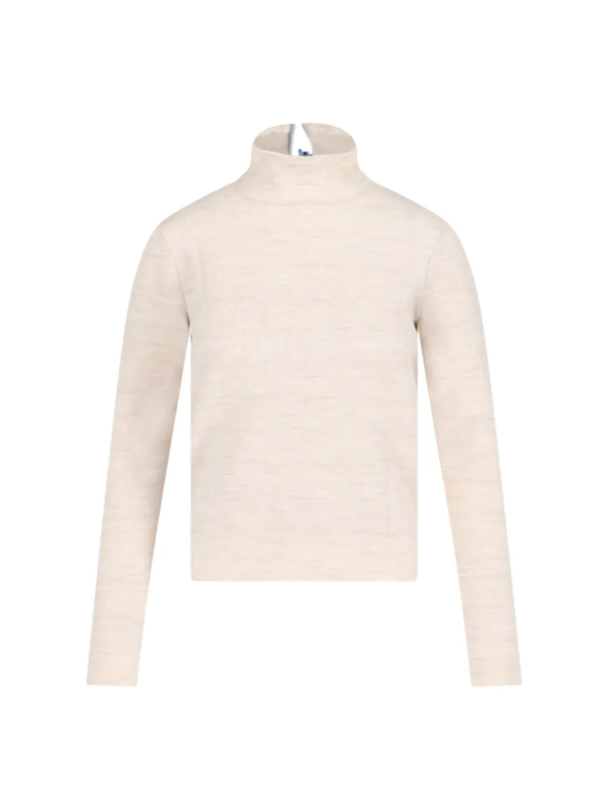 FENDI  |Crew Neck Casual Style Wool Silk Blended Fabrics