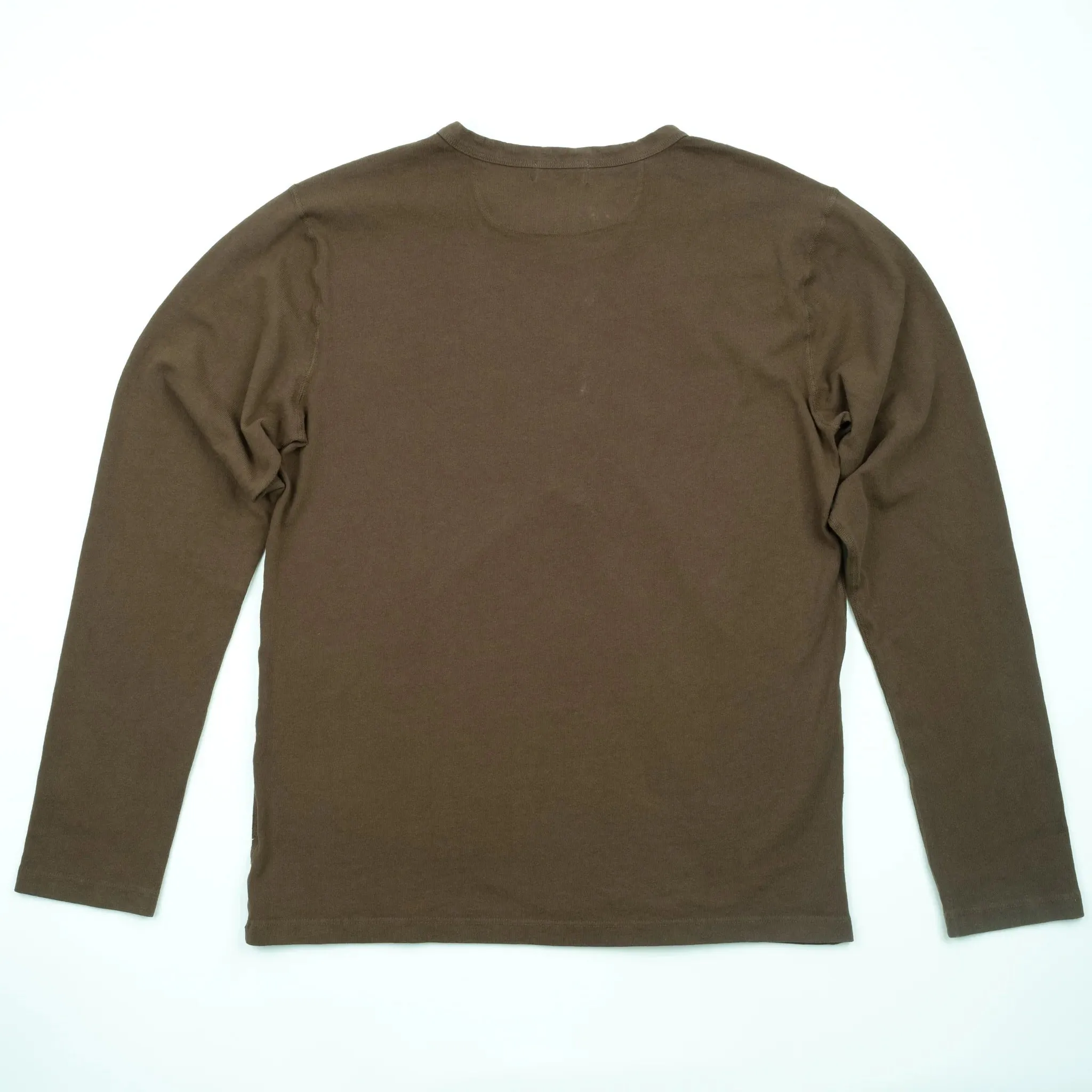 Freenote Cloth 13oz Henley L/S - Cedar