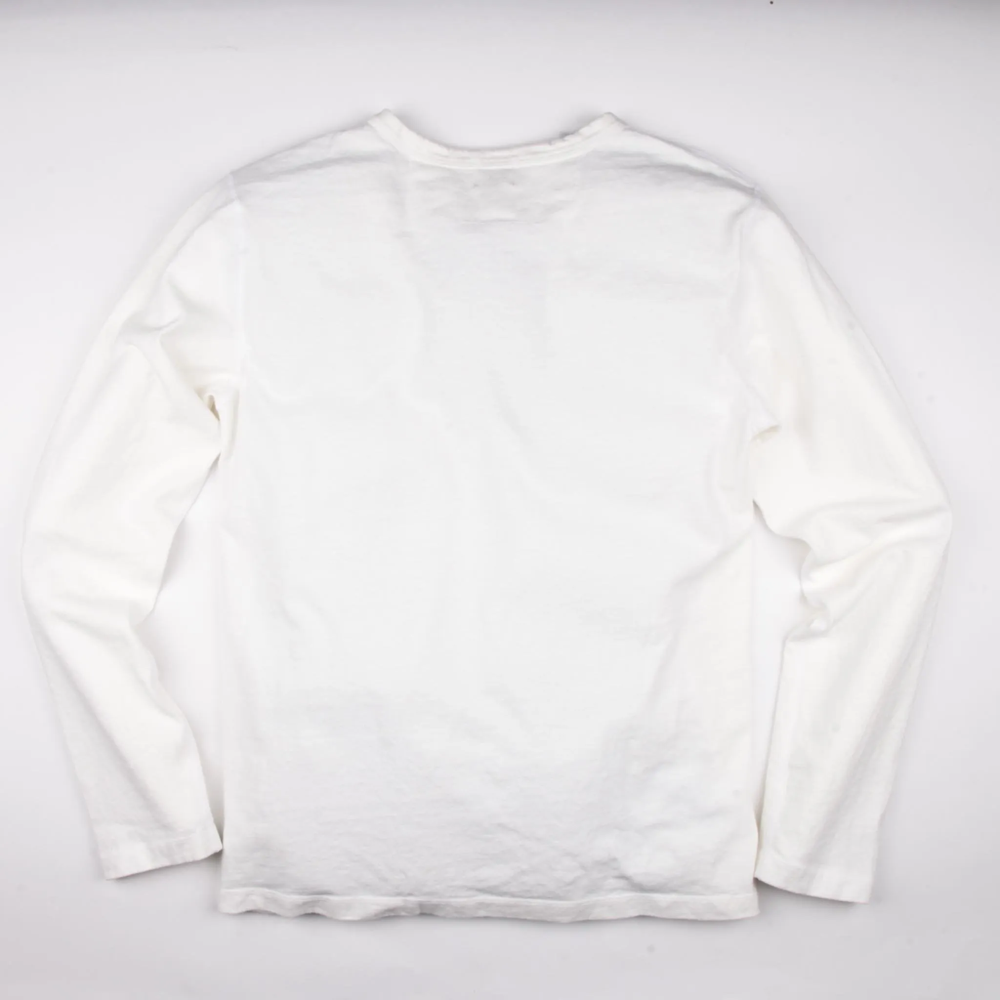 Freenote Cloth 13oz Henley L/S - White