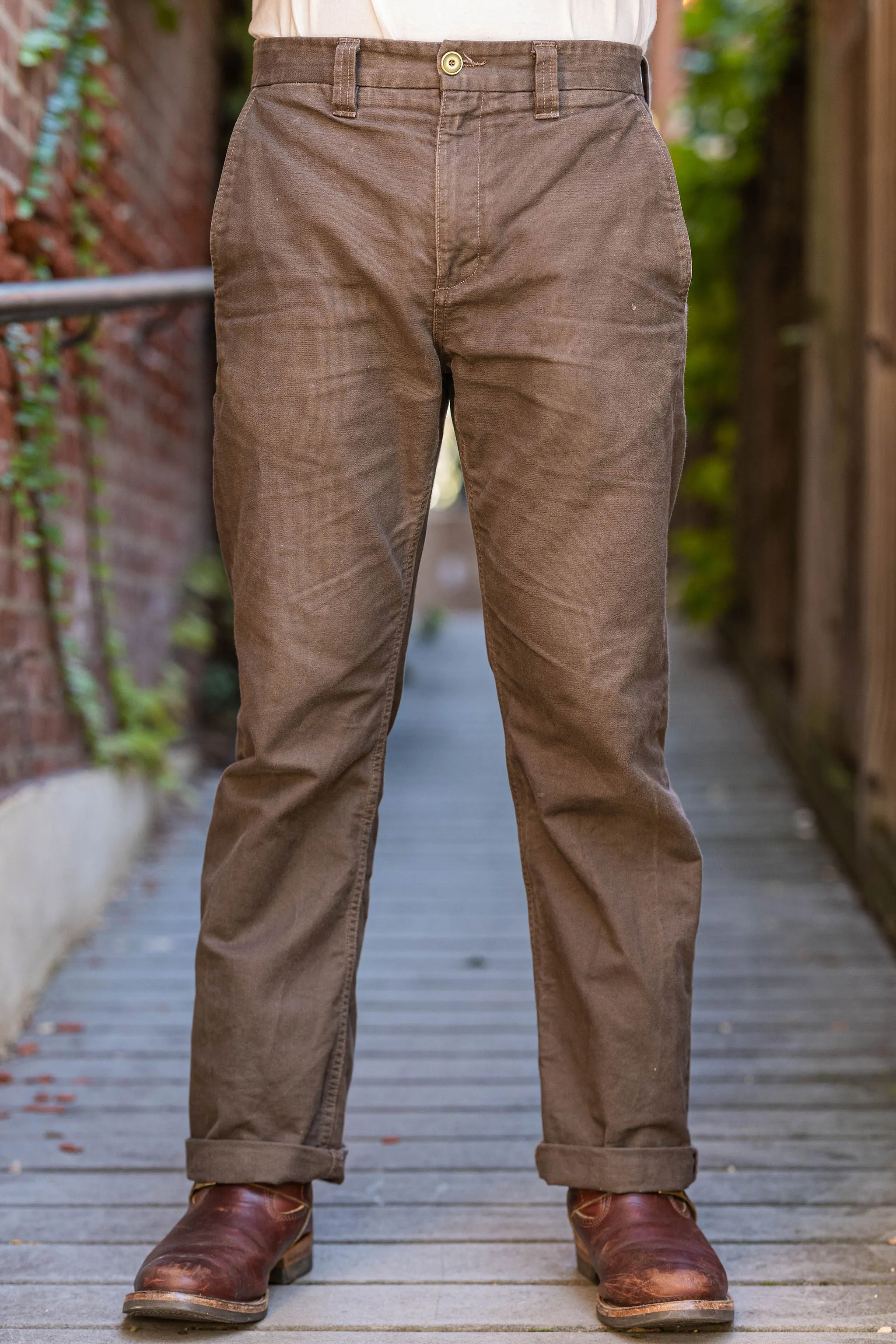 Freenote Cloth Deck Pant - Bark