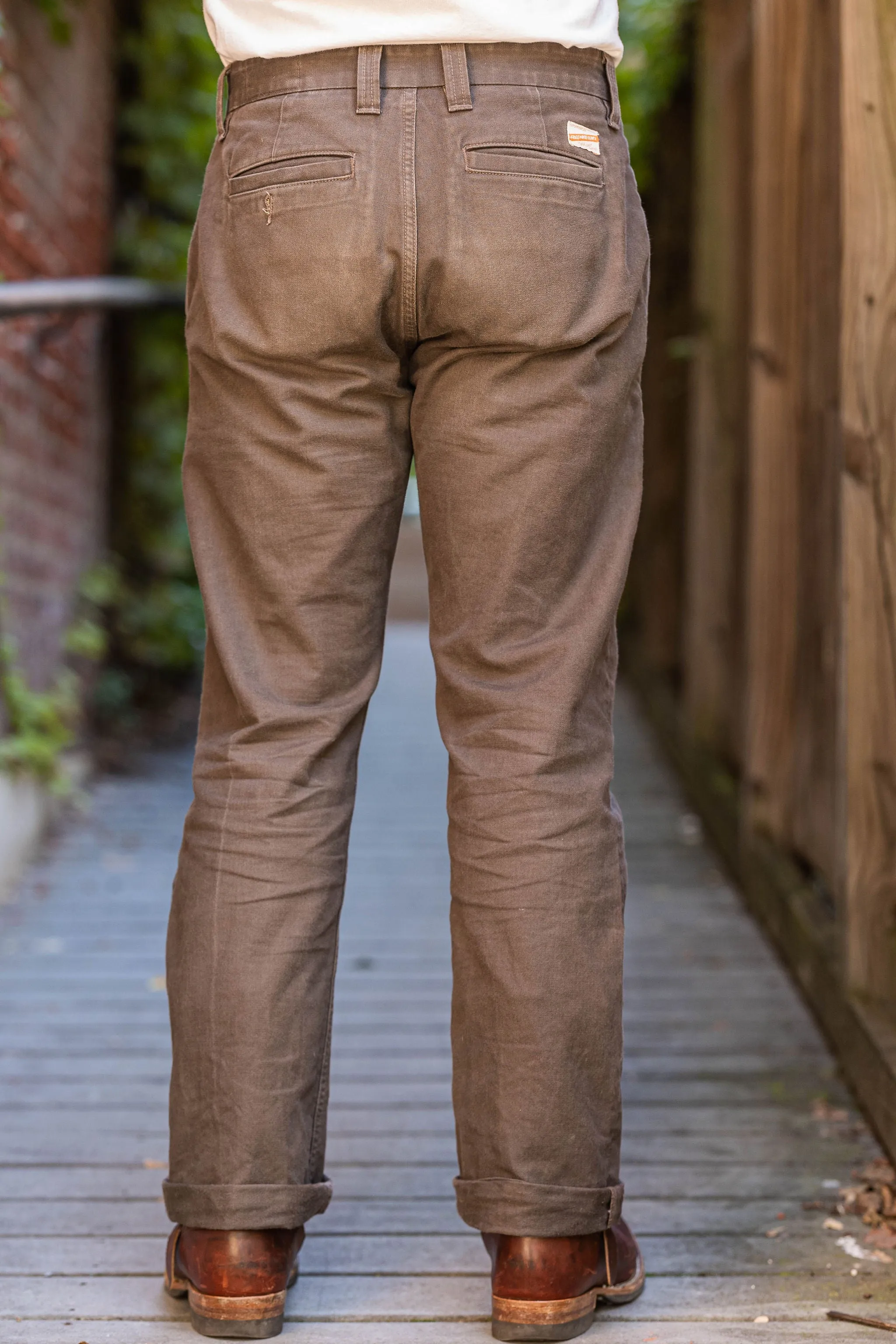 Freenote Cloth Deck Pant - Bark