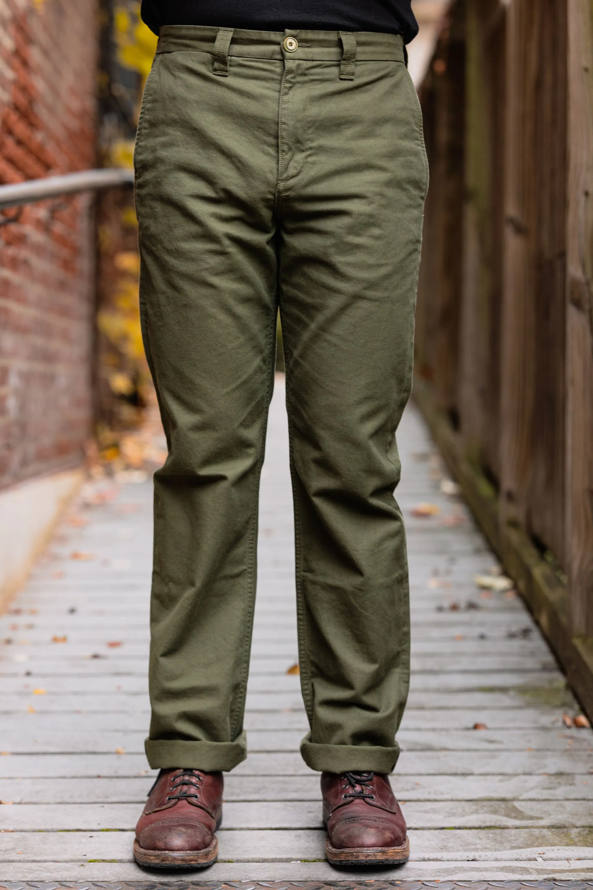 Freenote Cloth Deck Pant - Olive