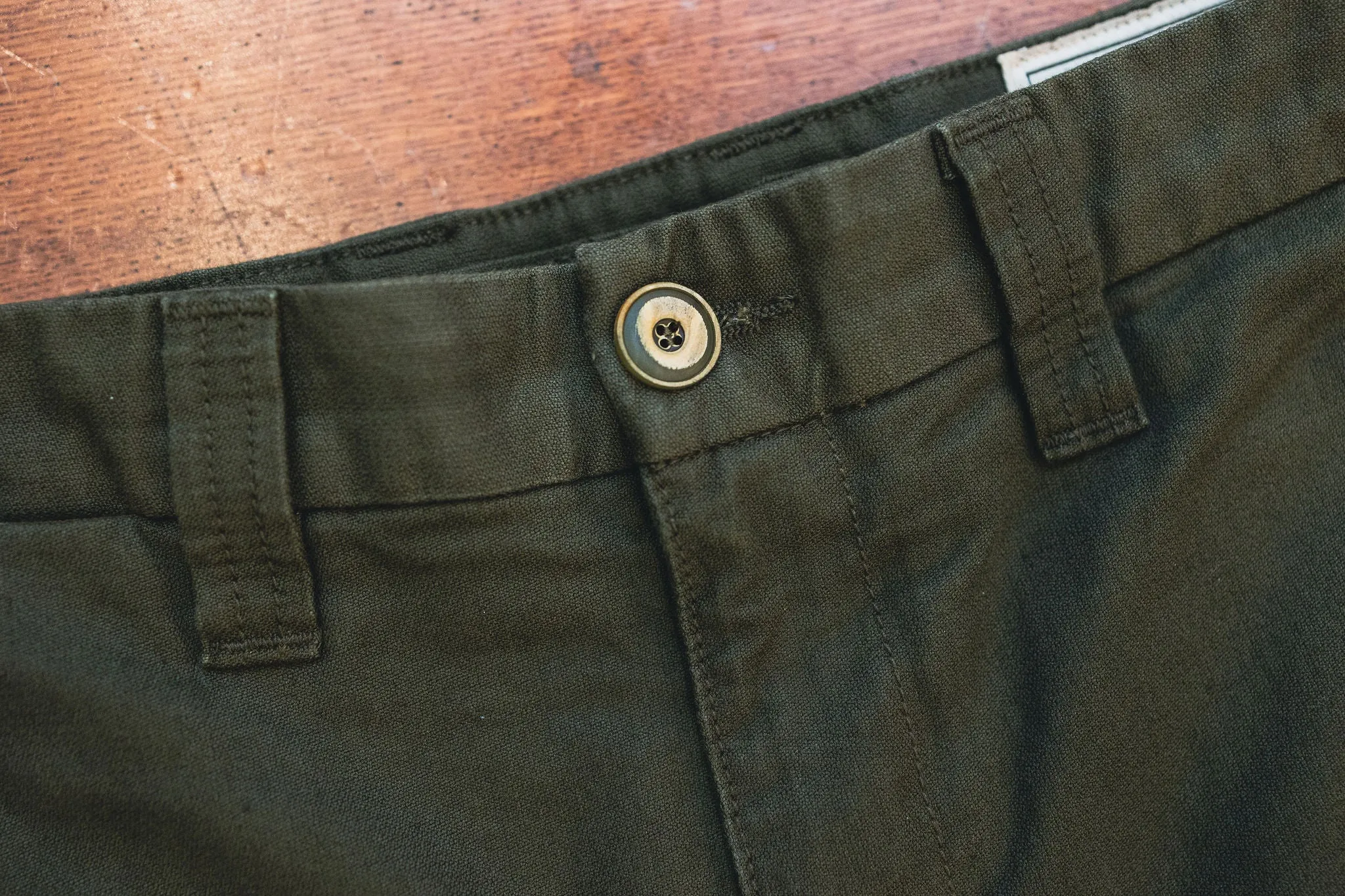 Freenote Cloth Deck Pant - Olive