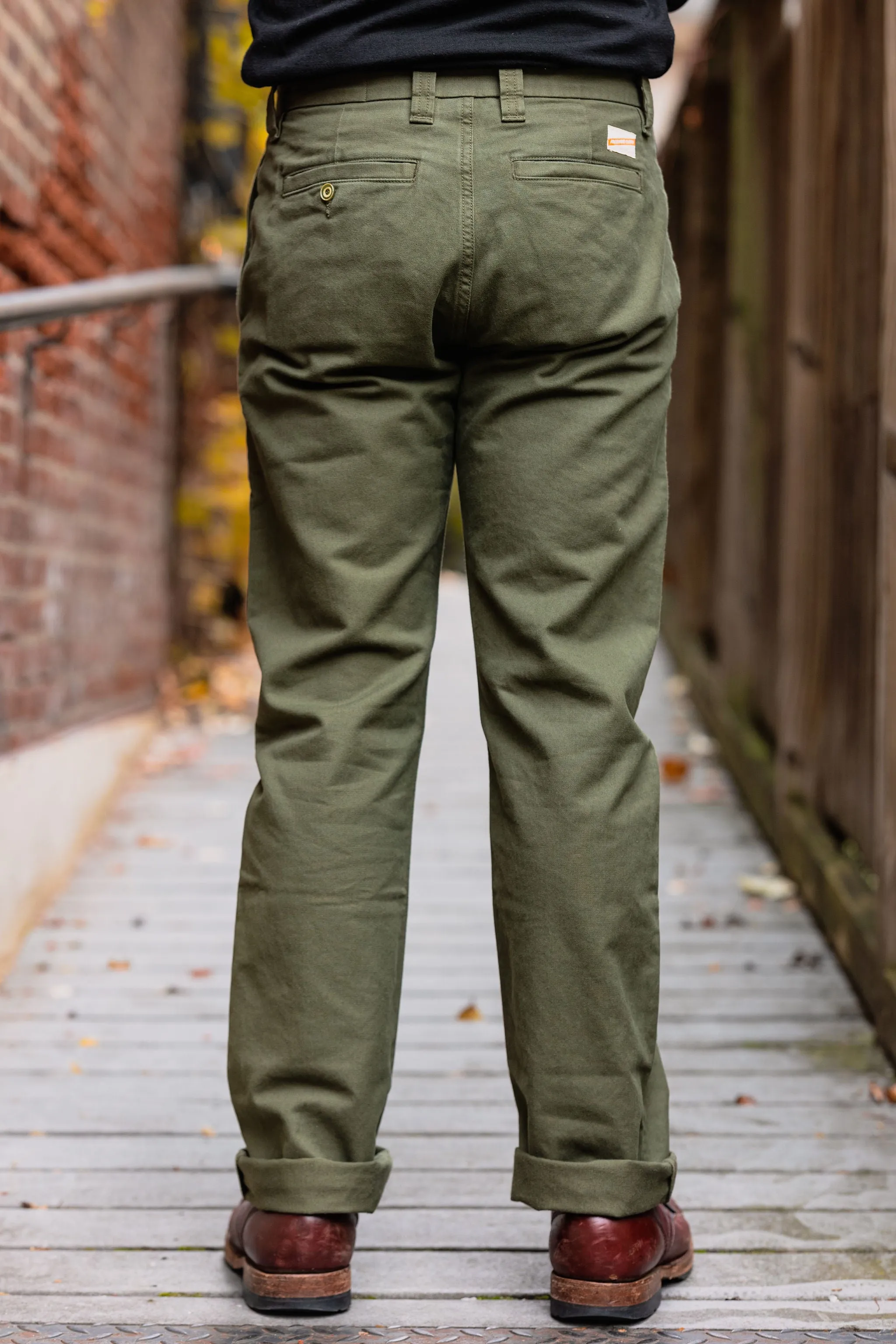 Freenote Cloth Deck Pant - Olive