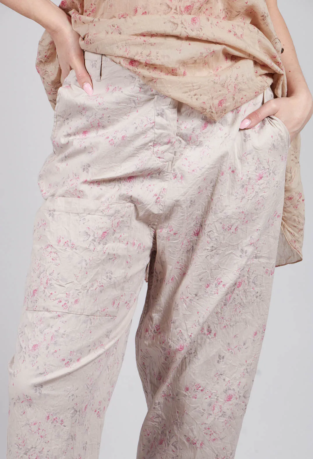 Gaston Trousers in Liberty Beige Print