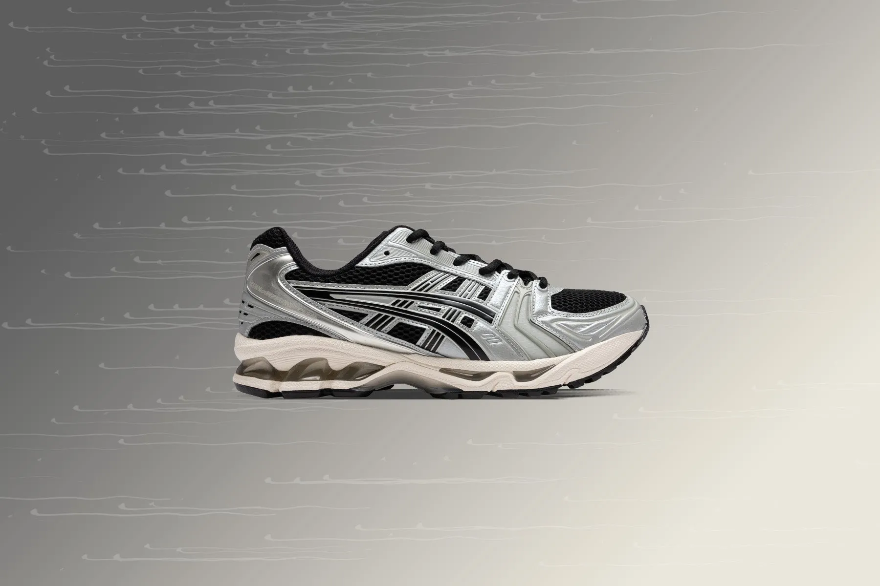 Gel-Kayano 14 - Black/Seal Grey