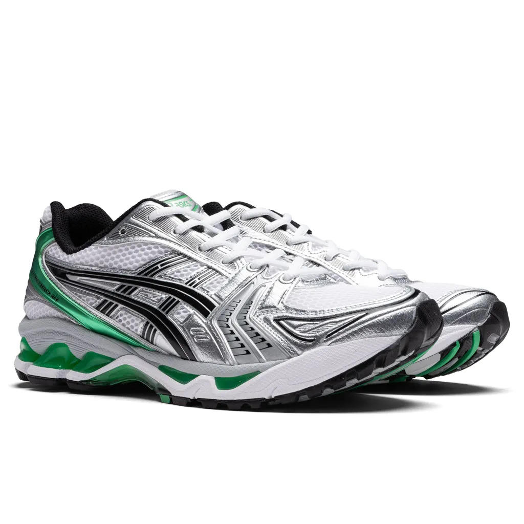 Gel-Kayano 14 - White/Malachite Green