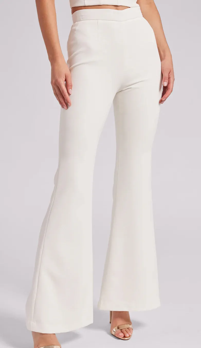 Generation Love - Wesley Crepe Pants - White