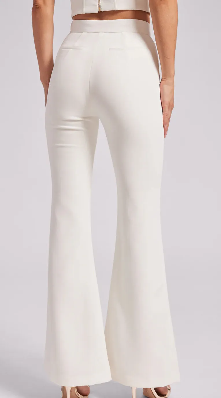 Generation Love - Wesley Crepe Pants - White