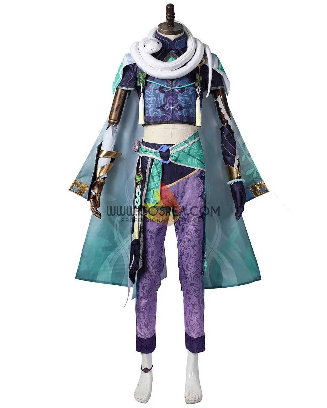 Genshin Impact Baizhu Standard Size Only Cosplay Costume