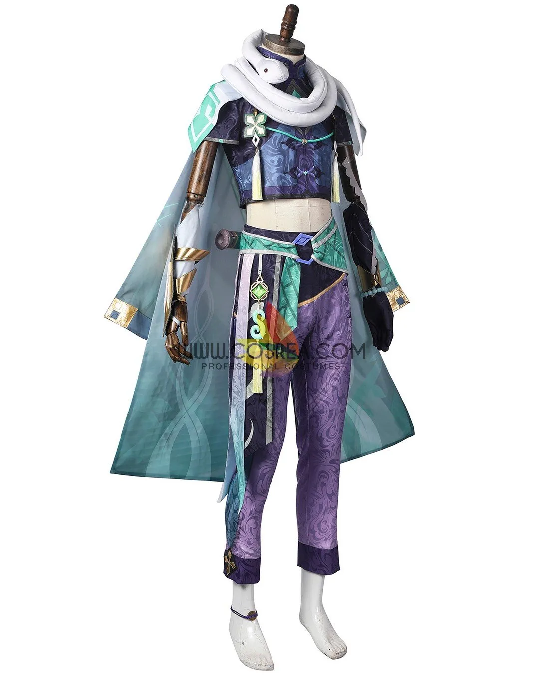 Genshin Impact Baizhu Standard Size Only Cosplay Costume