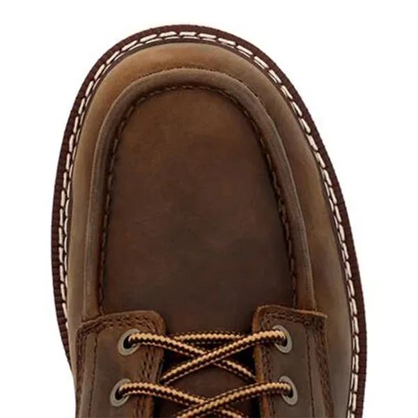 Gerogia Boot Core 37 6″ Moc Toe Brown Work Boot