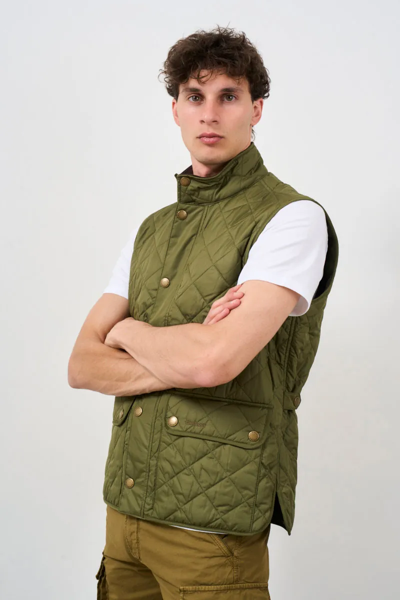 Gilet uomo smanicato trapuntato