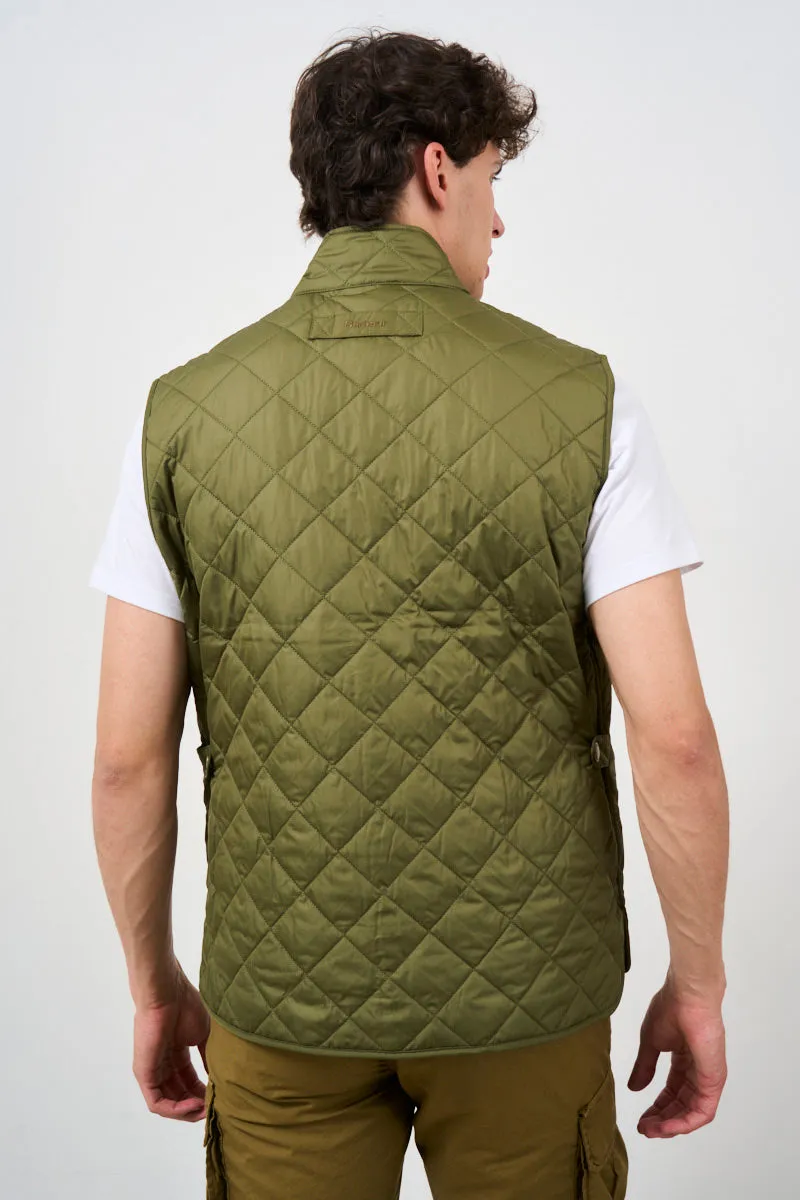 Gilet uomo smanicato trapuntato