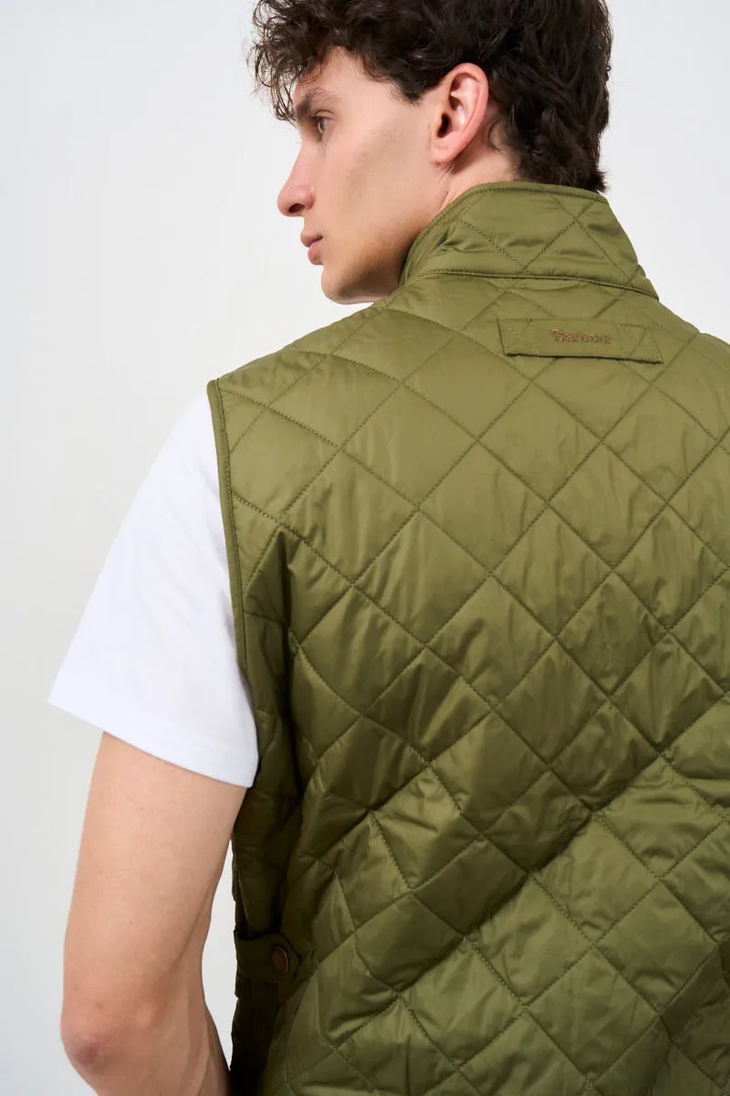 Gilet uomo smanicato trapuntato