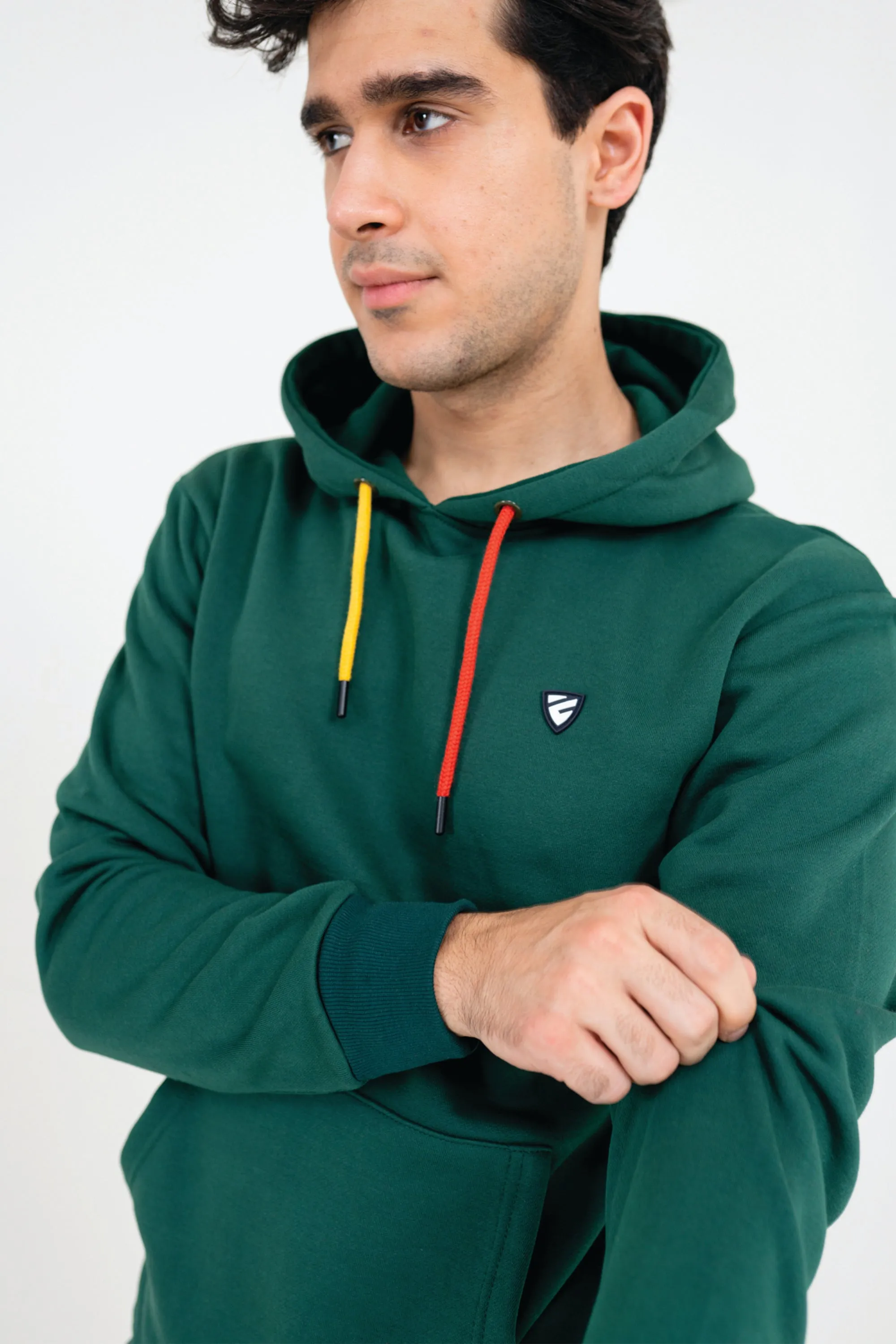 Green Fleece Hoodie