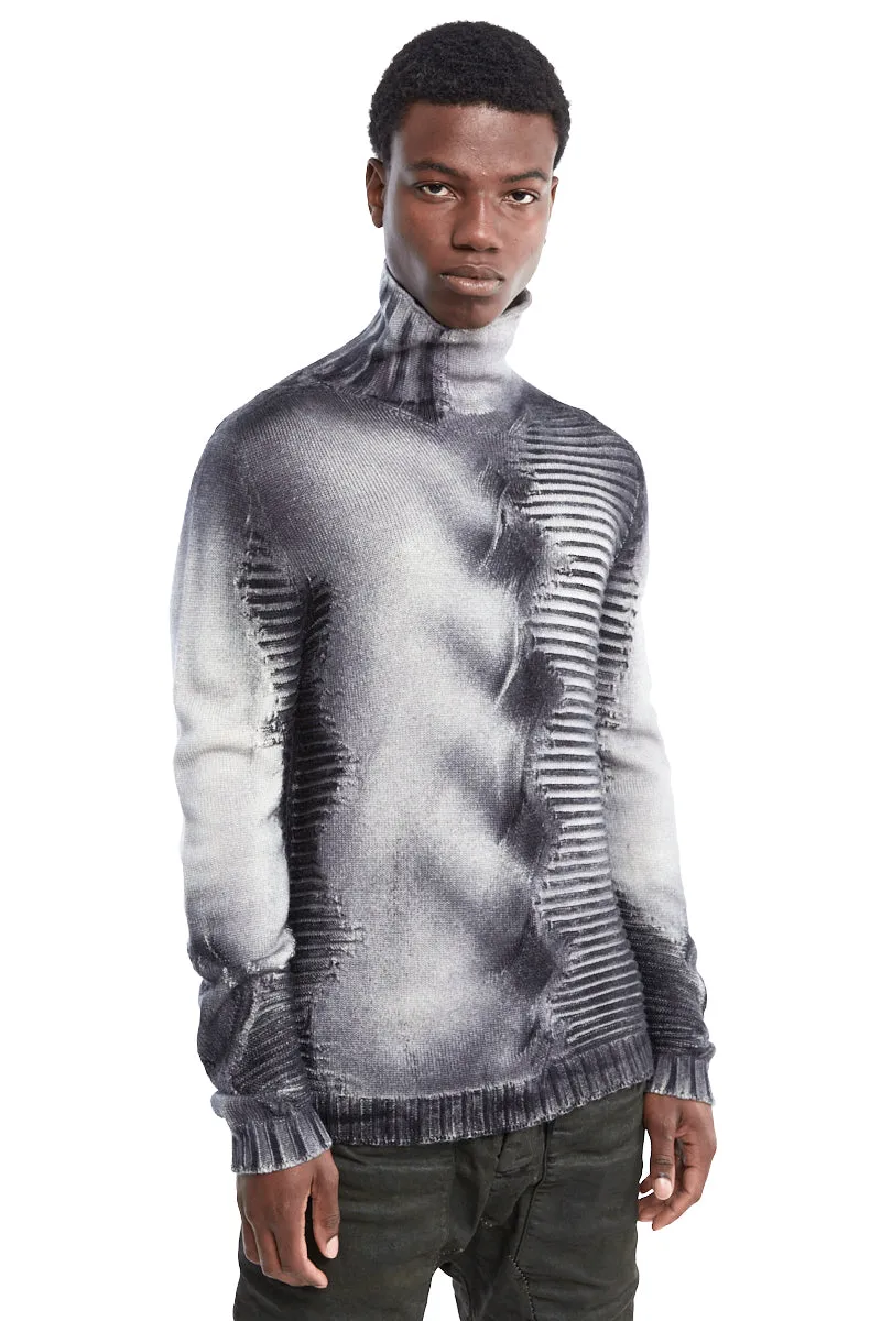 HEAVY WOOL HIGH NECK SWEATER