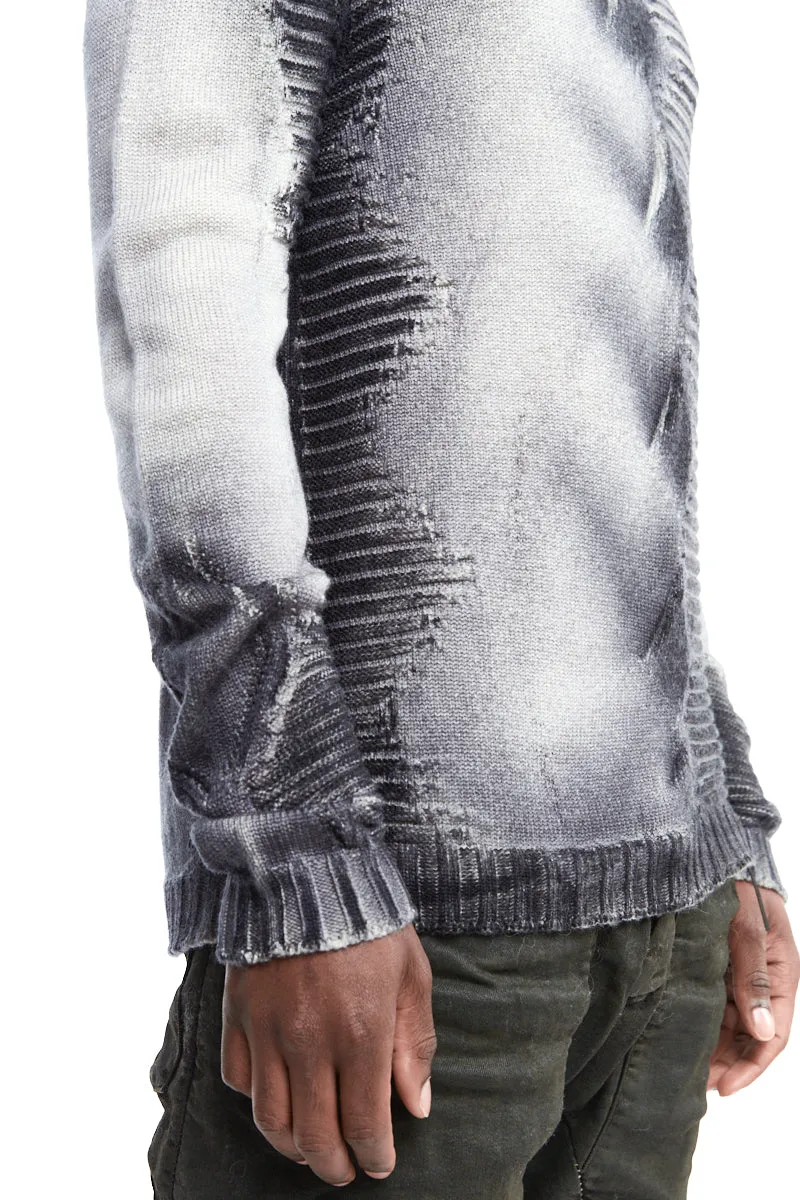 HEAVY WOOL HIGH NECK SWEATER