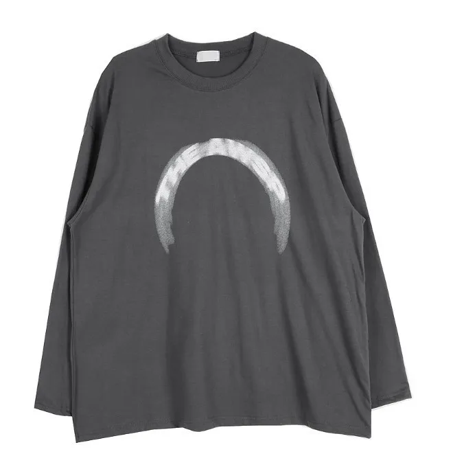 HOLY IN CODE  |Crew Neck Unisex Street Style U-Neck Bi-color Long Sleeves