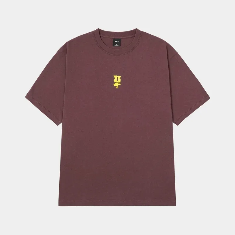 HUF  |Crew Neck Pullovers Unisex Street Style Plain Cotton