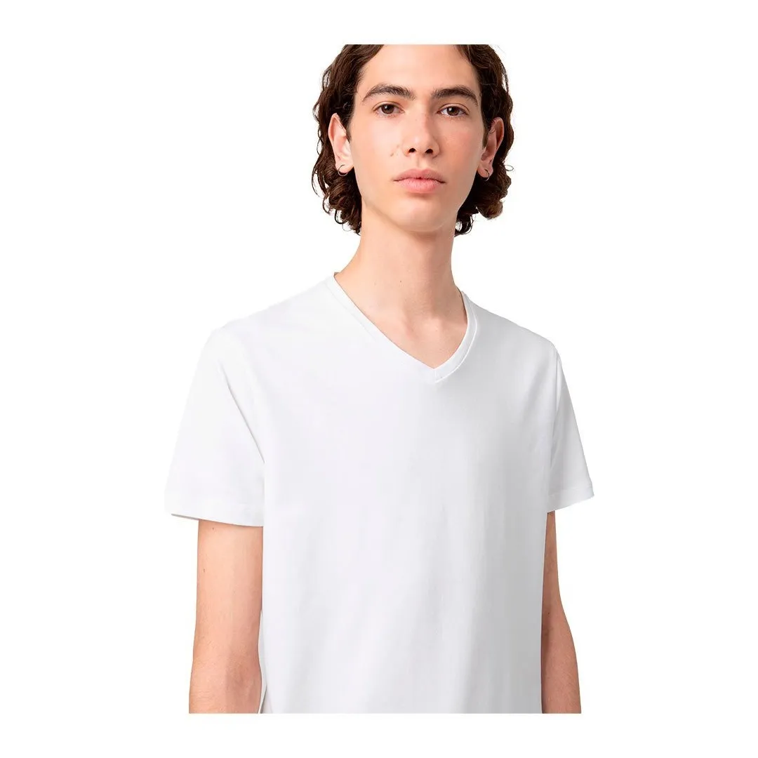 Hugo Boss  |Pullovers Street Style V-Neck Plain Cotton Short Sleeves