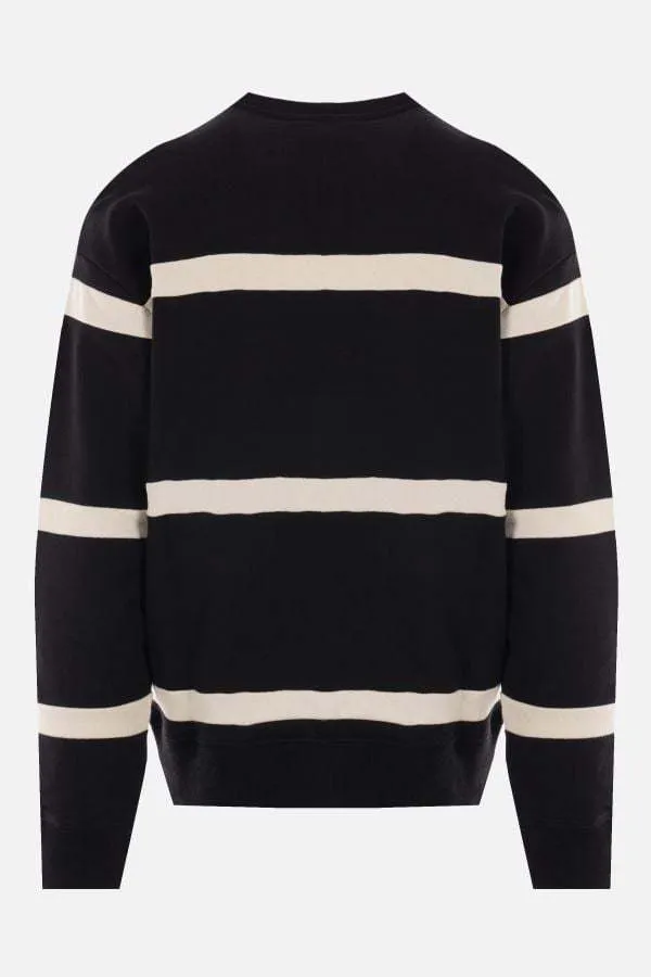 J W ANDERSON  |Crew Neck Pullovers Stripes Unisex Blended Fabrics