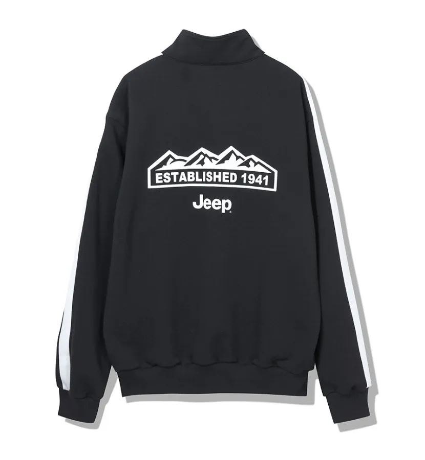 JEEP  |Unisex Street Style Long Sleeves Plain Cotton Logo