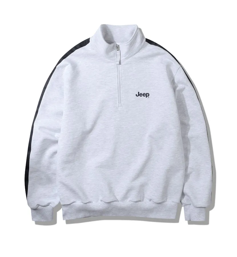 JEEP  |Unisex Street Style Long Sleeves Plain Cotton Logo