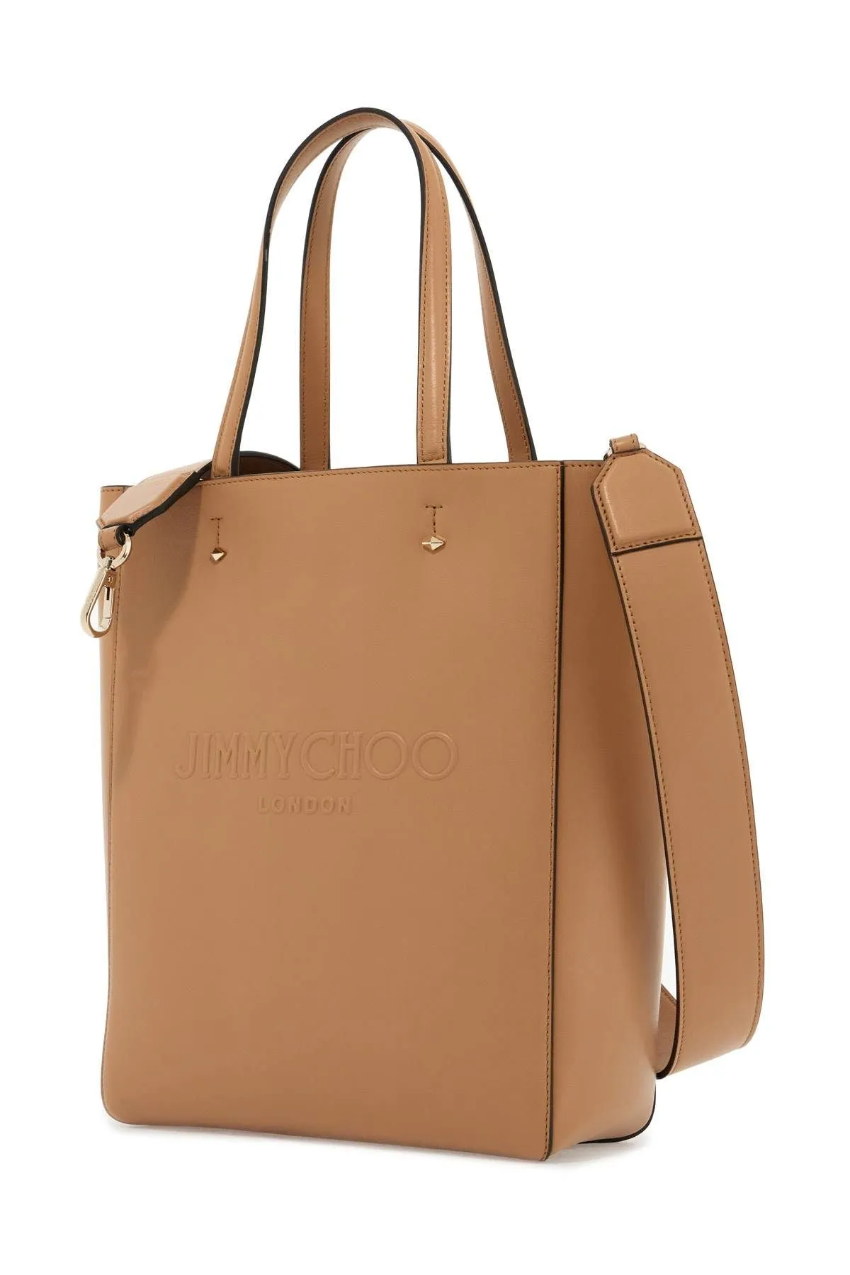 Jimmy Choo    Jimmy Choo Smooth Leather Lenny N/S Tote Bag.