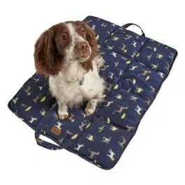 Joules Dog Print Travel Mat