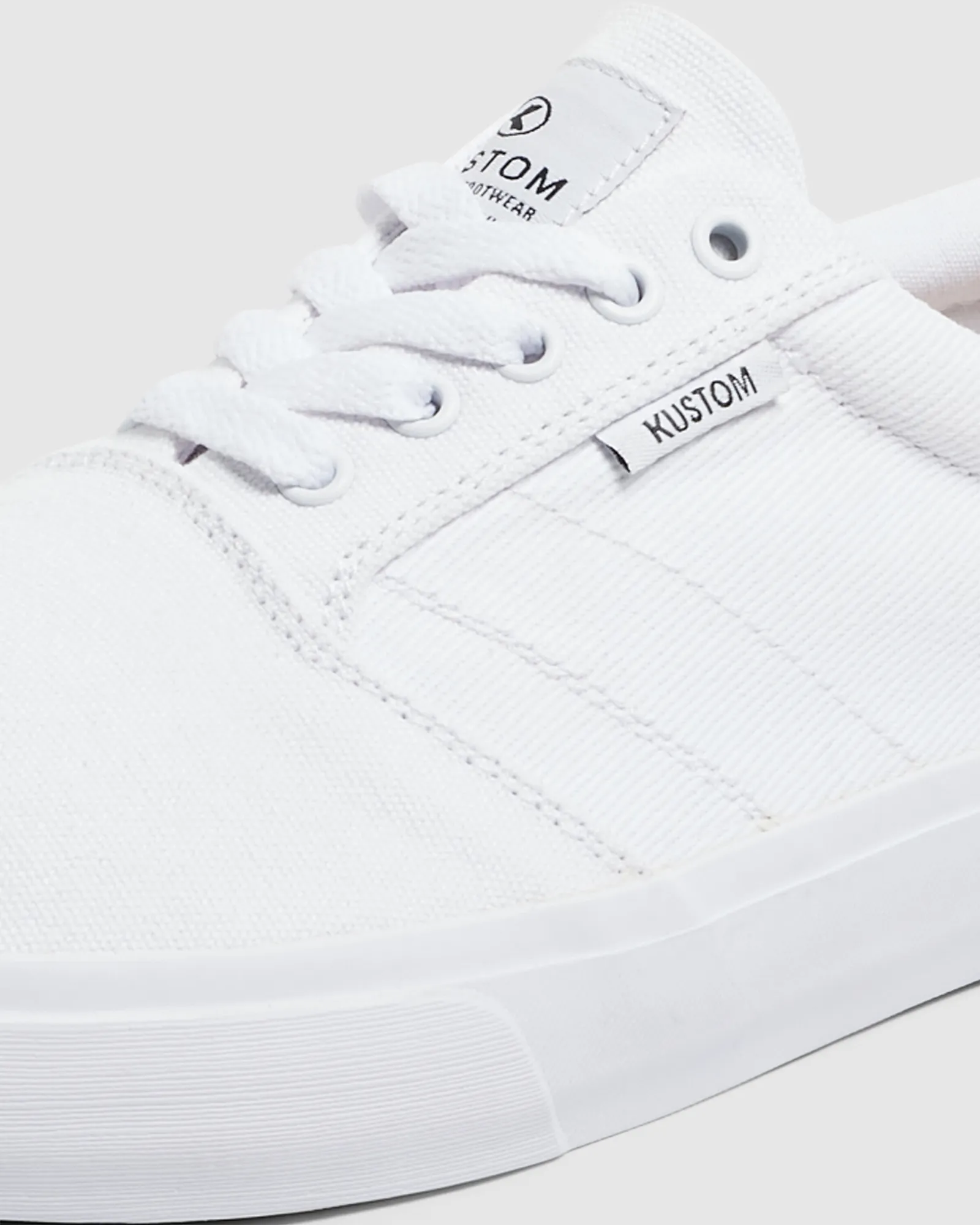 Kustom Central Wide Sneaker - White | SurfStitch