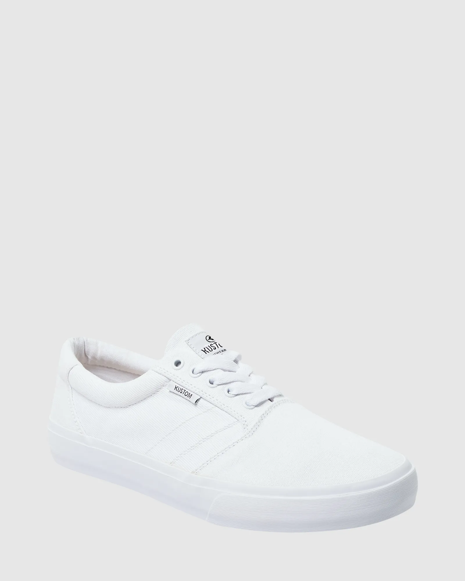 Kustom Central Wide Sneaker - White | SurfStitch